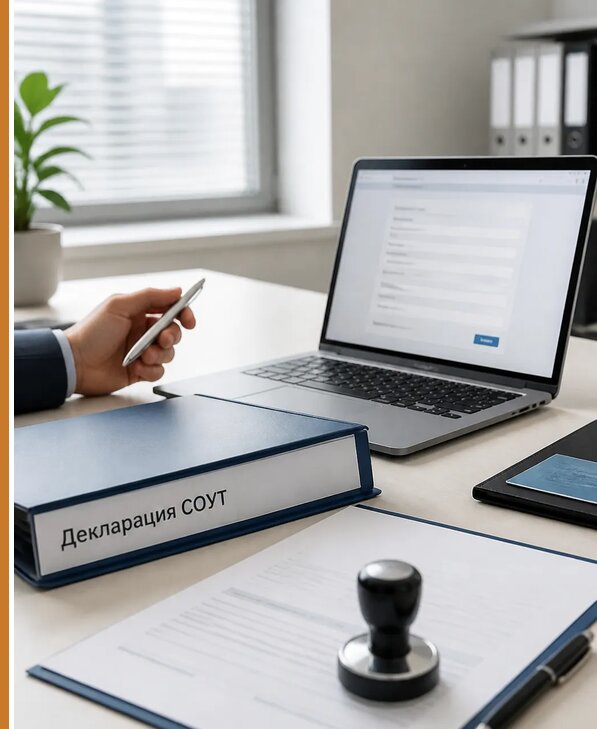 Подача декларации СОУТ в Железнодорожном от 3589 р. | Авеста ОТиПБ